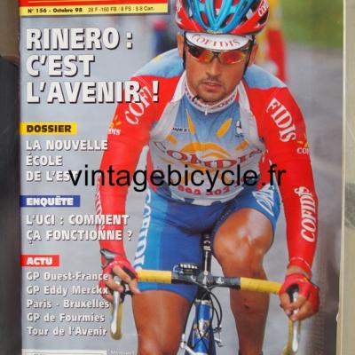 CYCLISME INTERNATIONAL 1998 - 10 - N°156 octobre 1998
