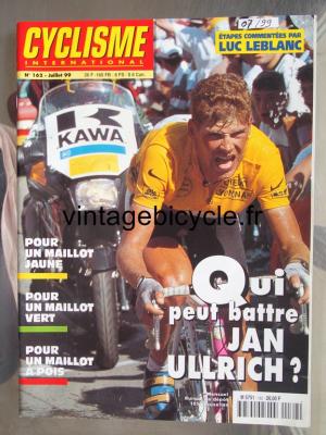 CYCLISME INTERNATIONAL 1999 - 07 - N°162 juillet 1999