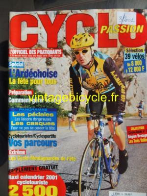 CYCLO PASSION 2001 - 03 - N°76 mars 2001