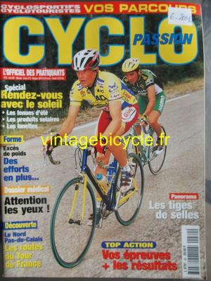 CYCLO PASSION 2001 - 06 - N°80 juin 2001