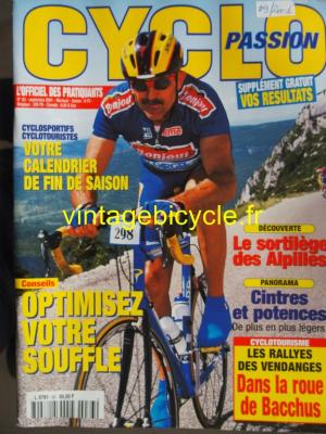 CYCLO PASSION 2001 - 09 - N°83 septembre 2001