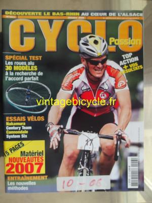 CYCLO PASSION 2006 - 10 - N°153 octobre 2006