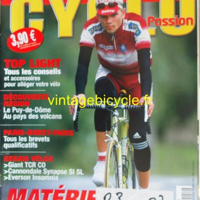 CYCLO PASSION 2007 - 03 - N°158 mars 2007