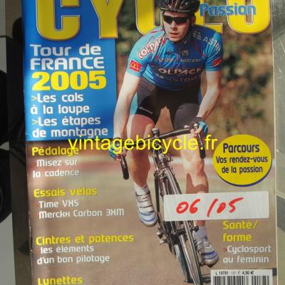 CYCLO PASSION 2005 - 06 - N°137 juin 2005
