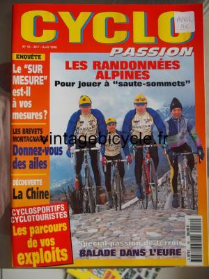 CYCLO PASSION 1996 - 04 - N°16 avril 1996