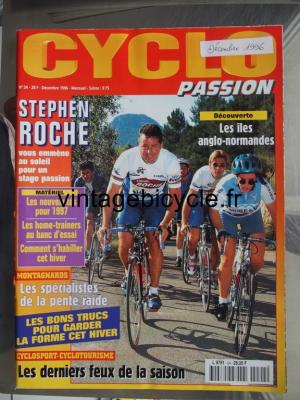 CYCLO PASSION 1996 - 12 - N°24 decembre 1996