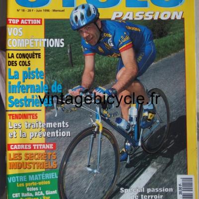 CYCLO PASSION 1996 - 06 - N°18 juin 1996