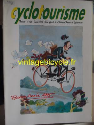 Cyclotourisme 1995 - 01 - N°424 janvier 1995