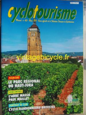 Cyclotourisme 1995 - 03 - N°425 mars 1995