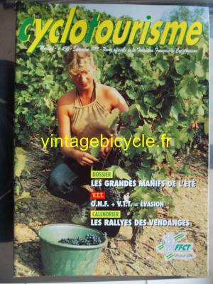Cyclotourisme 1995 - 09 - N°430 septembre 1995