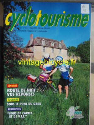 Cyclotourisme 1996 - 05 - N°437 mai 1996