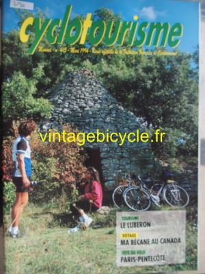 Cyclotourisme 1994 - 03 - N°415 mars 1994