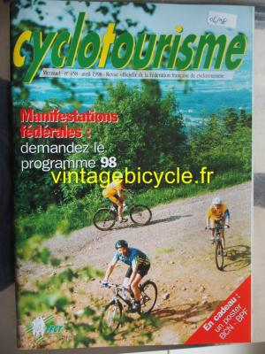 Cyclotourisme 1998 - 04 - N°458 avril 1998