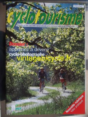 Cyclotourisme 1998 - 05 - N°459 mai 1998