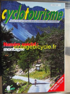 Cyclotourisme 1998 - 06 - N°460 juin 1998