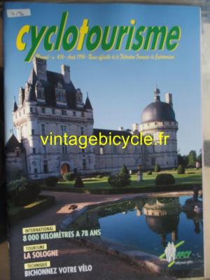 Cyclotourisme 1994 - 04 - N°416 avril 1994