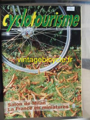 Cyclotourisme 2000 - 11 - N°486 novembre 2000
