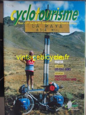 Cyclotourisme 1994 - 07 - N°419 juillet / aout 1994