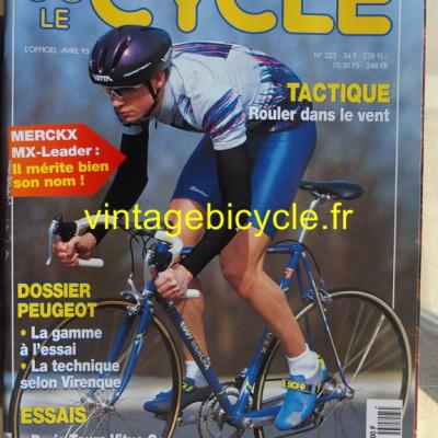 LE CYCLE l'officiel 1995 - 04 - N°222 avril 1995
