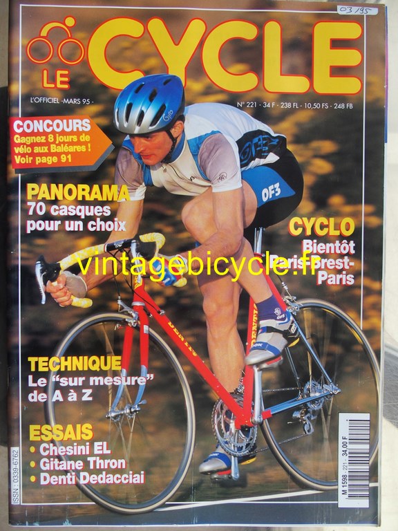 Vintage bicycle fr l officiel du cycle 11 copier 