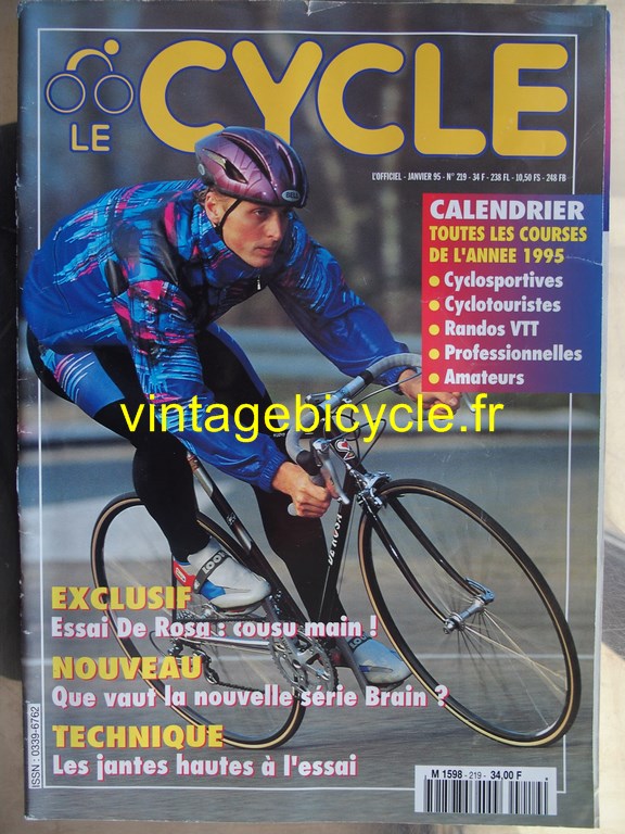 Vintage bicycle fr l officiel du cycle 13 copier 