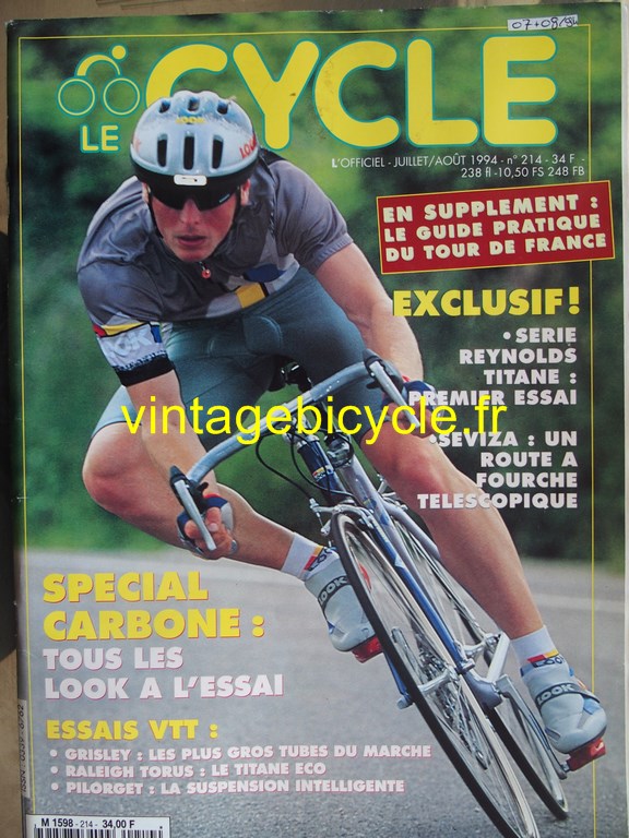 Vintage bicycle fr l officiel du cycle 18 copier 