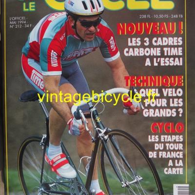 LE CYCLE l'officiel 1994 - 05 - N°212 mai 1994