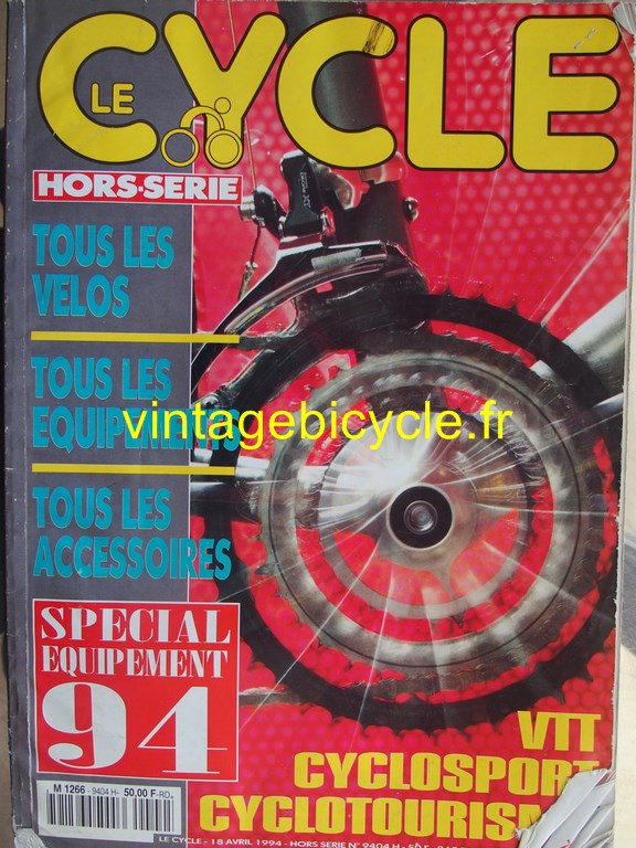 Vintage bicycle fr l officiel du cycle 21 copier 