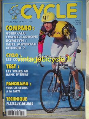 LE CYCLE l'officiel 1994 - 04 - N°211 avril 1994