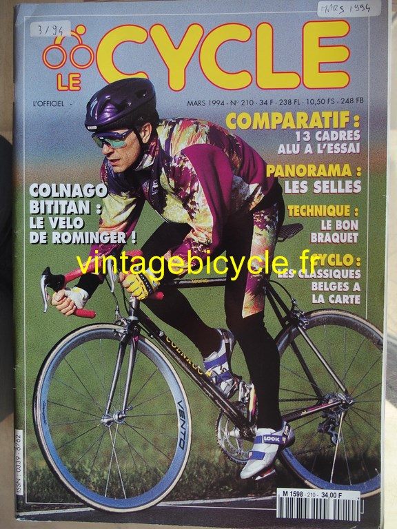 Vintage bicycle fr l officiel du cycle 23 copier 