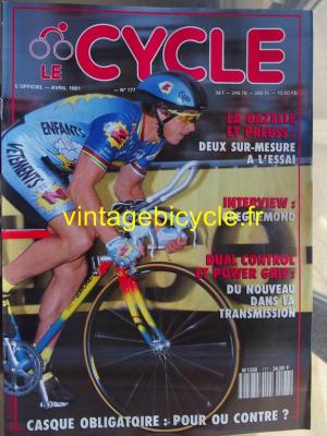 LE CYCLE l'officiel 1991 - 04 - N°177 avril 1991