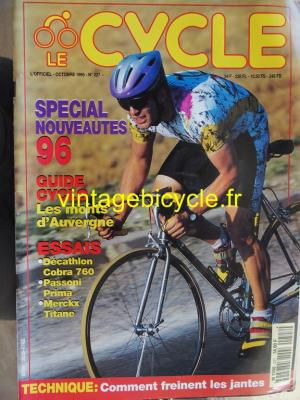 LE CYCLE l'officiel 1995 - 10 - N°227 octobre 1995