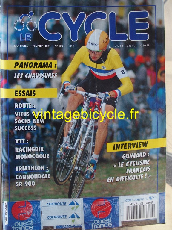 Vintage bicycle fr l officiel du cycle 30 copier 