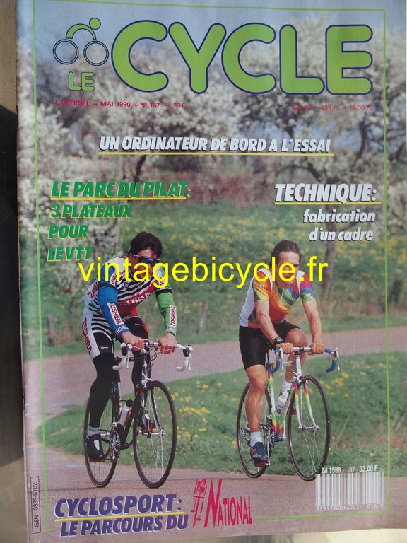 Vintage bicycle fr l officiel du cycle 38 copier 