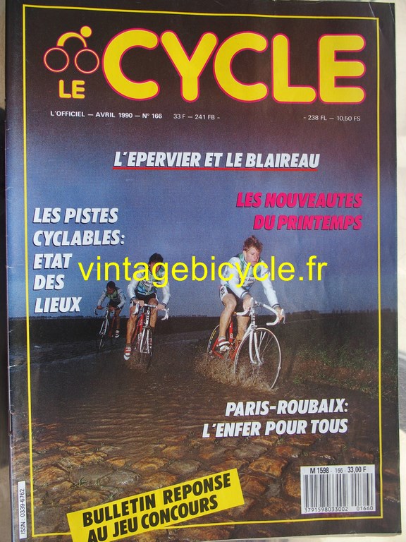 Vintage bicycle fr l officiel du cycle 39 copier 