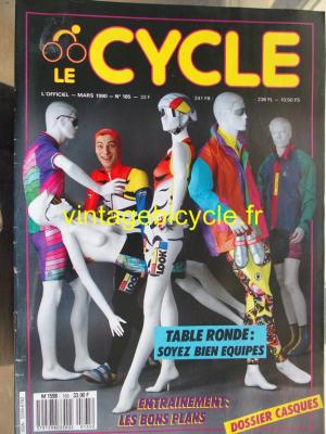 LE CYCLE l'officiel 1990 - 03 - N°165 mars 1990