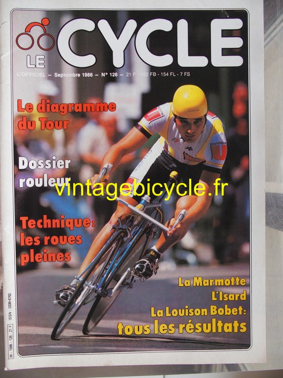 Vintage bicycle fr l officiel du cycle 49 copier 