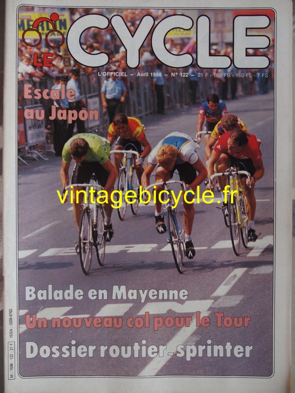 Vintage bicycle fr l officiel du cycle 52 copier 