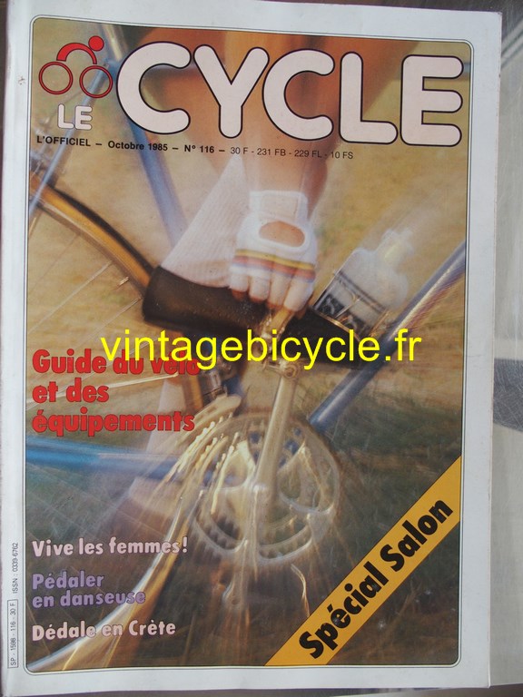 Vintage bicycle fr l officiel du cycle 56 copier 