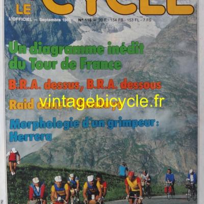 LE CYCLE l'officiel 1985 - 09 - N°115 septembre 1985