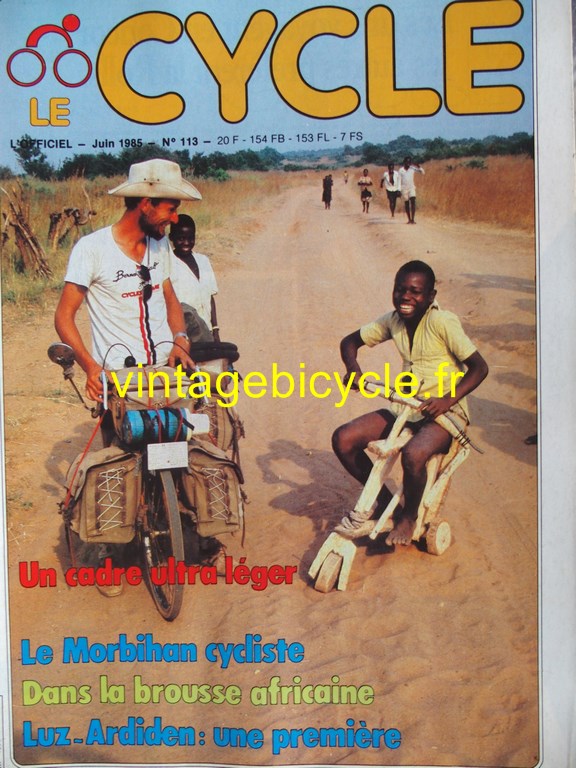 Vintage bicycle fr l officiel du cycle 59 copier