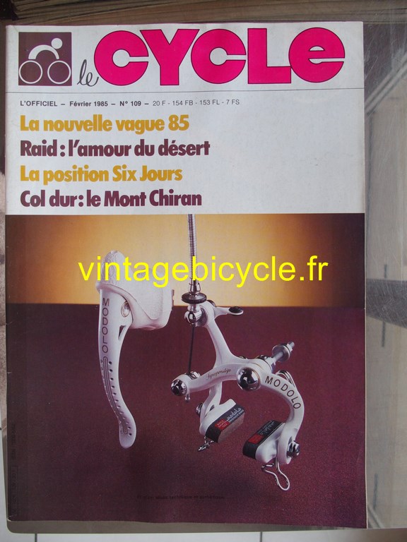 Vintage bicycle fr l officiel du cycle 63 copier 