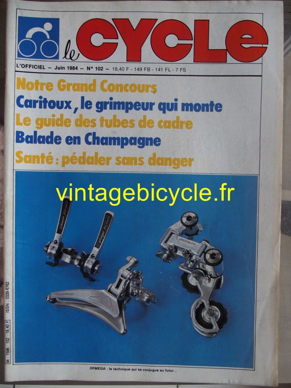 Vintage bicycle fr l officiel du cycle 68 copier 