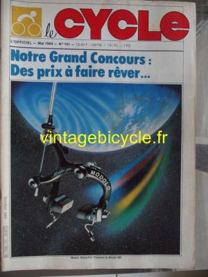LE CYCLE l'officiel 1984 - 05 - N°101 mai 1984