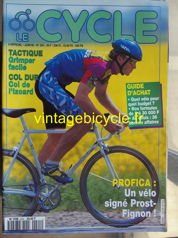 Vintage bicycle fr l officiel du cycle 7 copier 