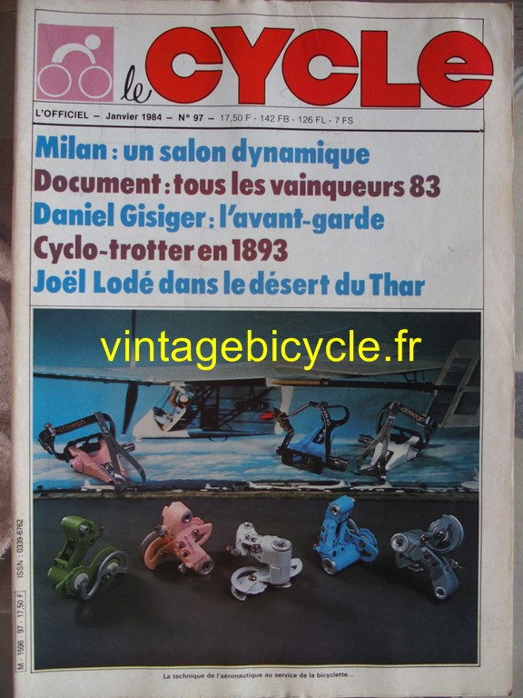 Vintage bicycle fr l officiel du cycle 72 copier 