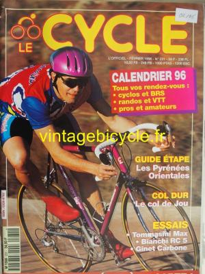 LE CYCLE l'officiel 1996 - 02 - N°231 fevrier 1996