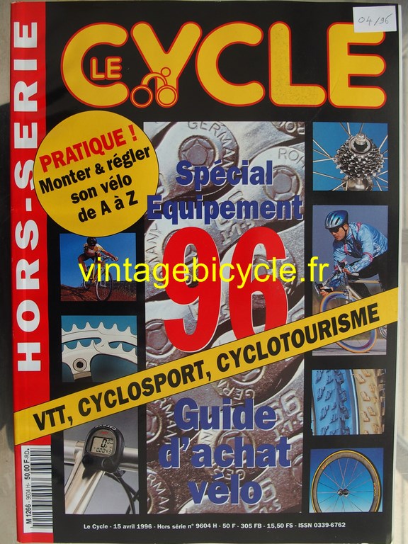 Vintage bicycle fr l officiel du cycle 80 copier 