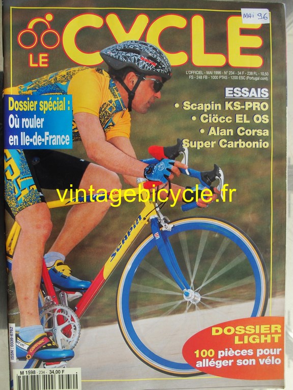 Vintage bicycle fr l officiel du cycle 81 copier 