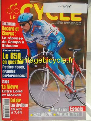 LE CYCLE l'officiel 1996 - 12 - N°240 decembre 1996